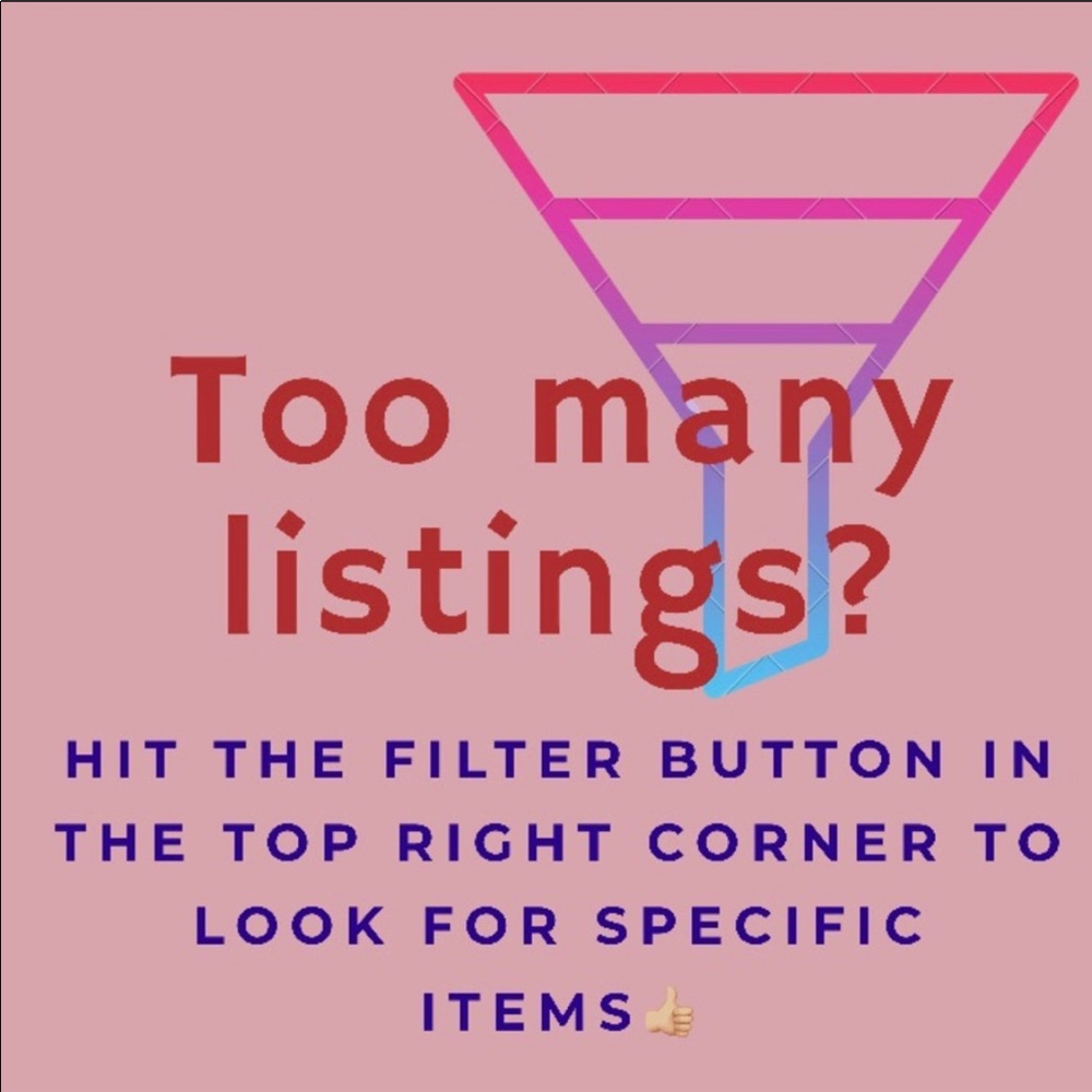 Need Help? Use The Filter!
